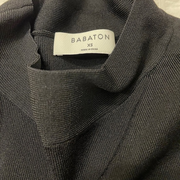 Long sleeve Babaton dress with side slit - Picture 1 of 2